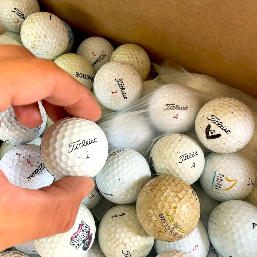 golf balls 50 pc used
Mixed models